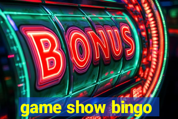 game show bingo