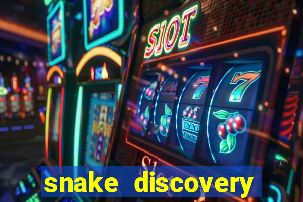 snake discovery bingo card