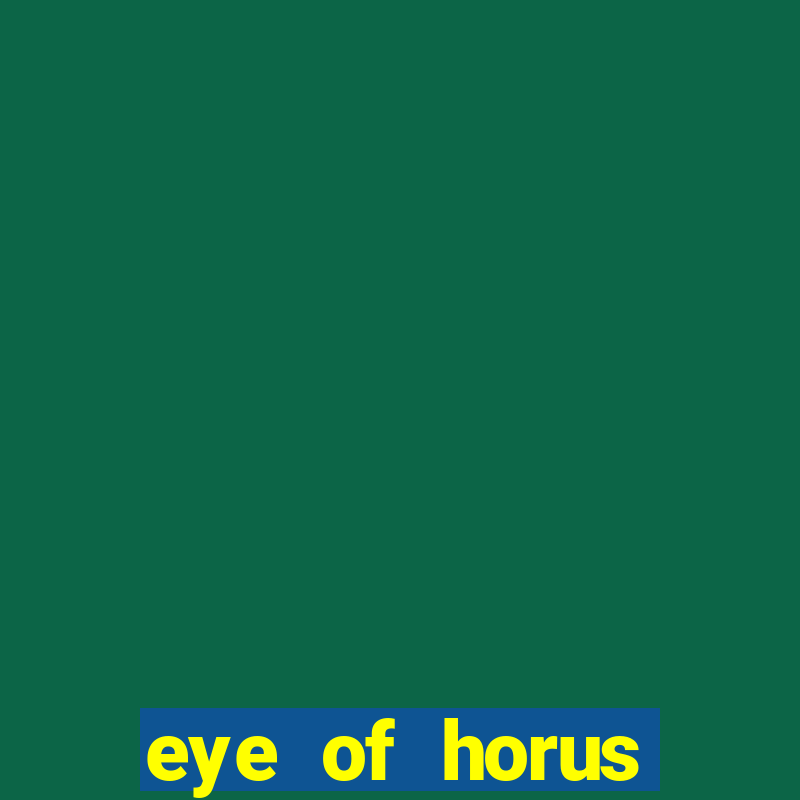 eye of horus balkan bet