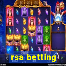 rsa betting