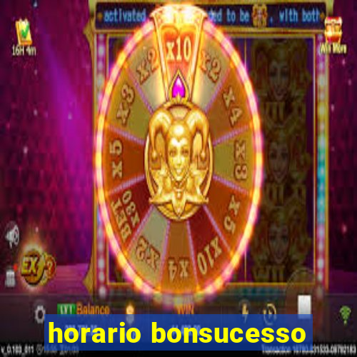 horario bonsucesso