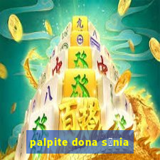 palpite dona s么nia