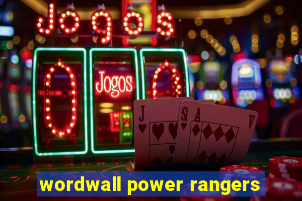 wordwall power rangers