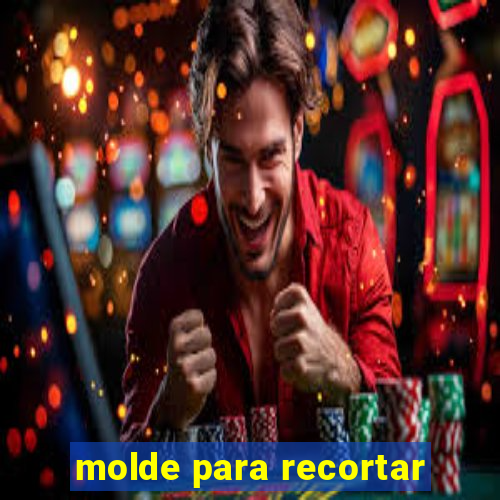 molde para recortar