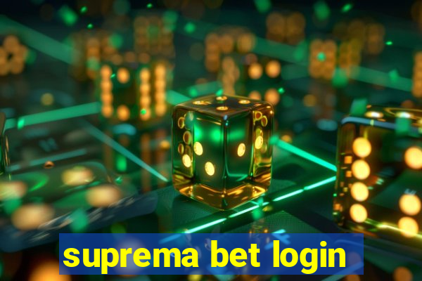 suprema bet login