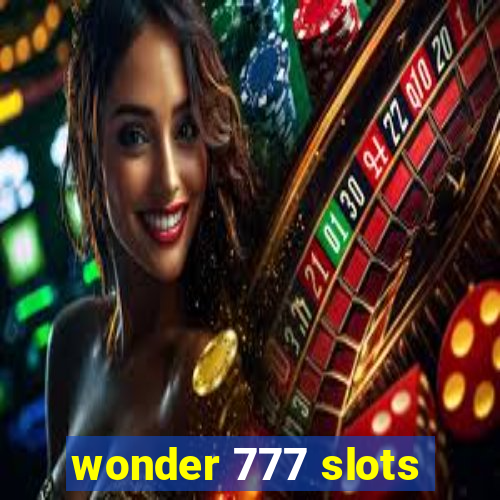 wonder 777 slots