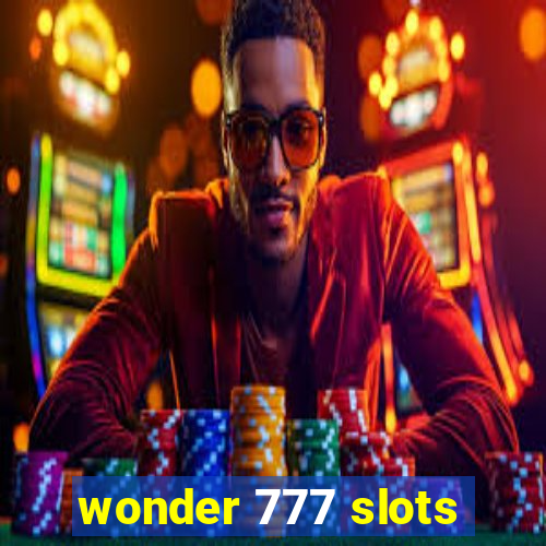 wonder 777 slots