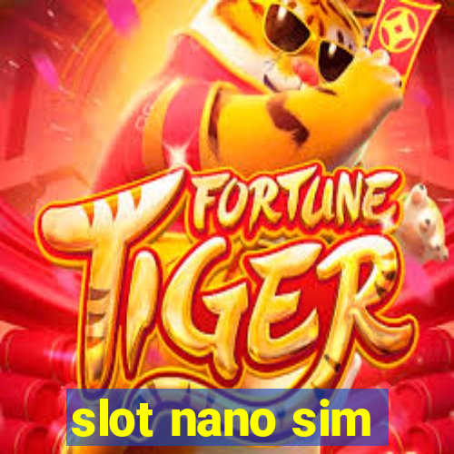 slot nano sim