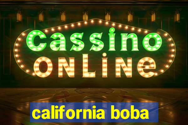 california boba