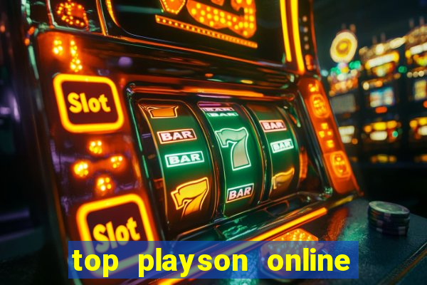 top playson online slot sites