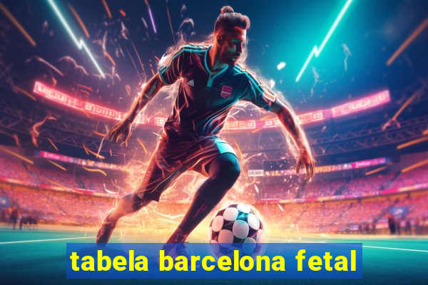 tabela barcelona fetal