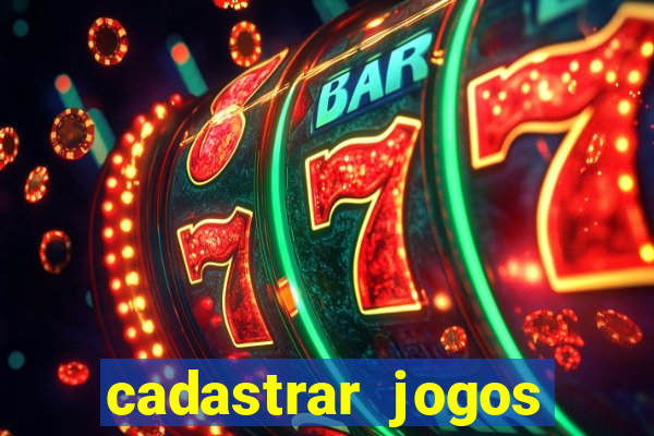 cadastrar jogos online caixa