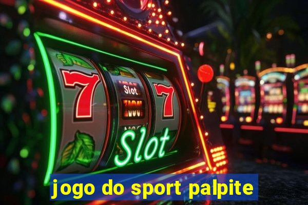 jogo do sport palpite