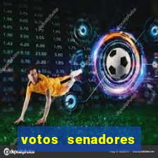 votos senadores impeachment moraes