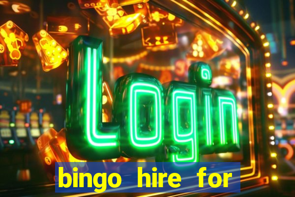 bingo hire for parties leigh