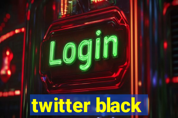 twitter black