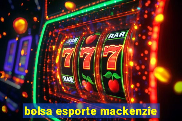 bolsa esporte mackenzie