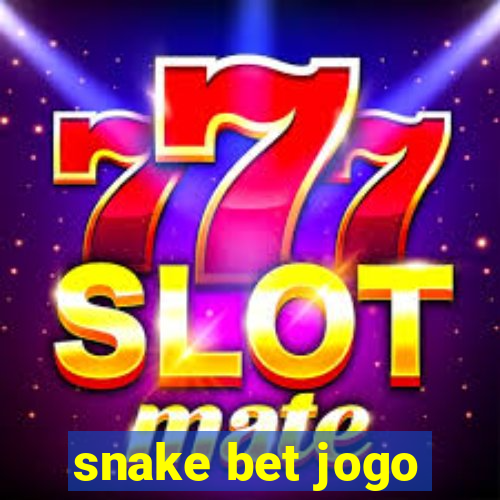 snake bet jogo