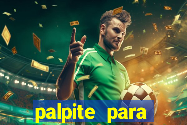 palpite para futebol de hoje