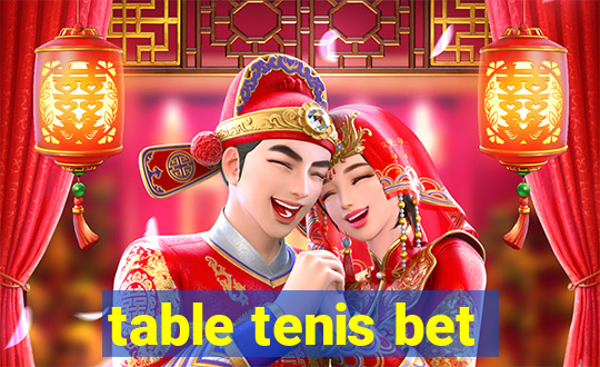 table tenis bet