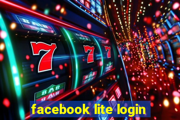 facebook lite login