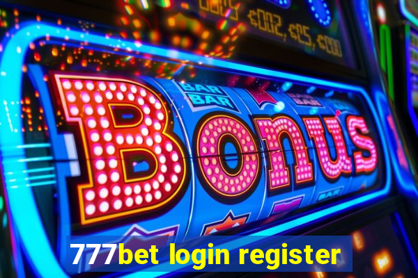 777bet login register