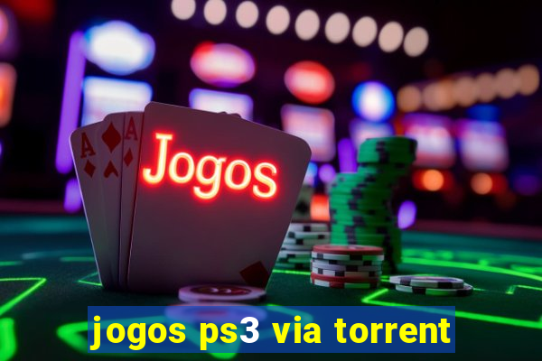 jogos ps3 via torrent