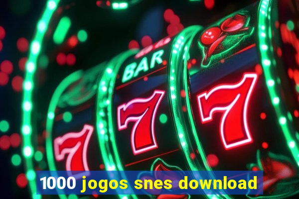 1000 jogos snes download