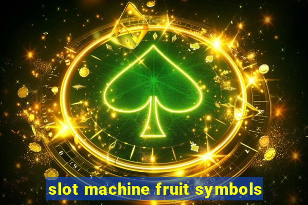 slot machine fruit symbols