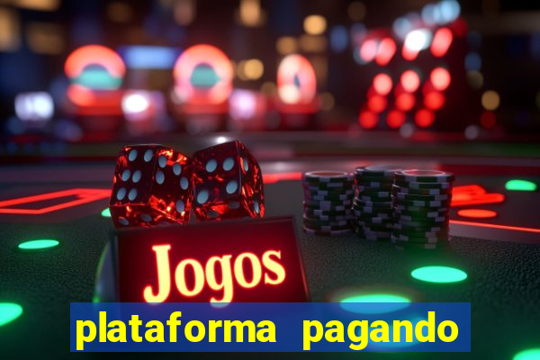 plataforma pagando no cadastro slot