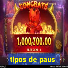 tipos de paus