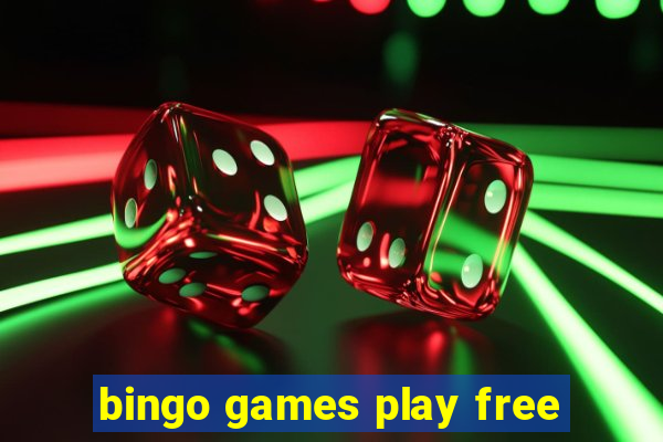 bingo games play free