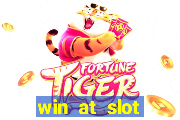 win at slot machines in casinos