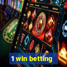 1 win betting