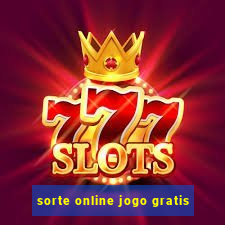 sorte online jogo gratis