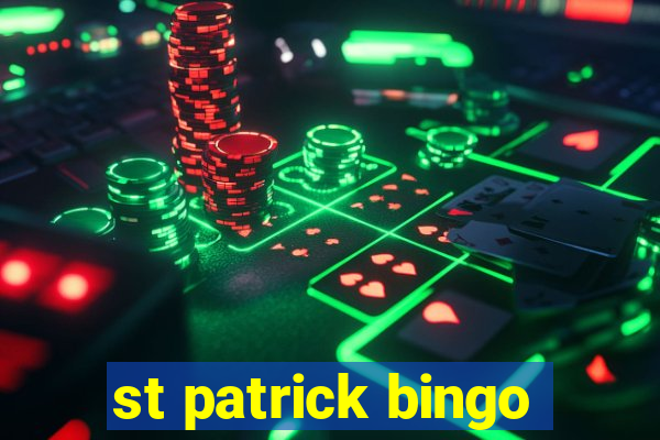 st patrick bingo