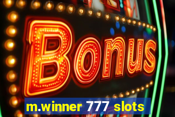 m.winner 777 slots