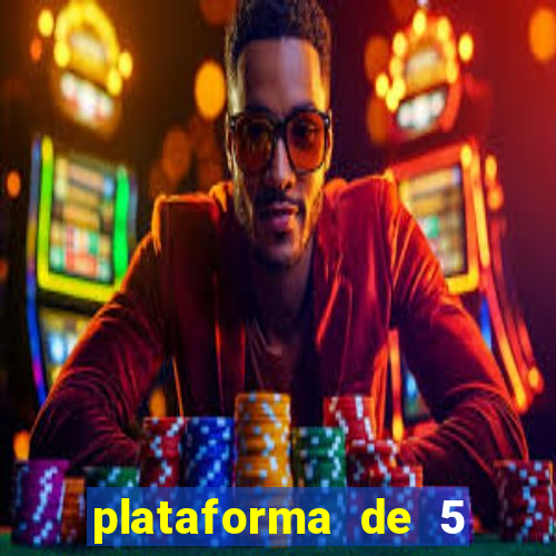 plataforma de 5 reais de b么nus