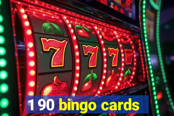 1 90 bingo cards