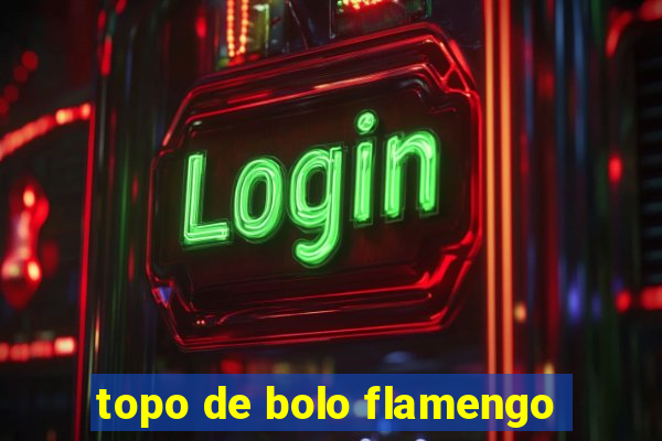 topo de bolo flamengo