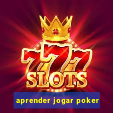 aprender jogar poker