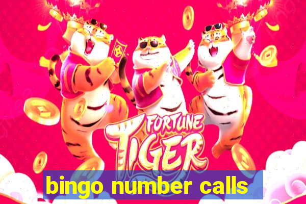 bingo number calls