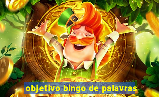 objetivo bingo de palavras