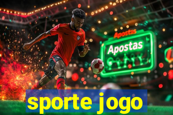 sporte jogo