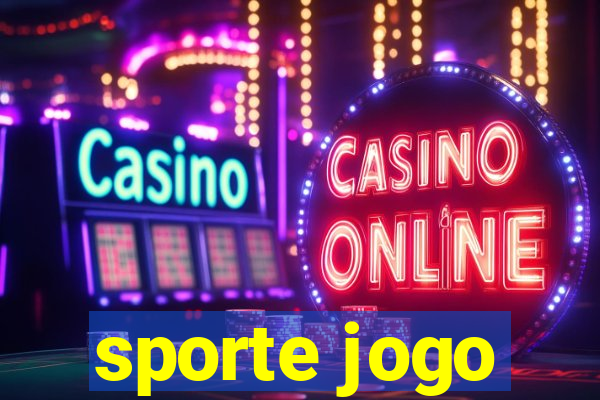 sporte jogo