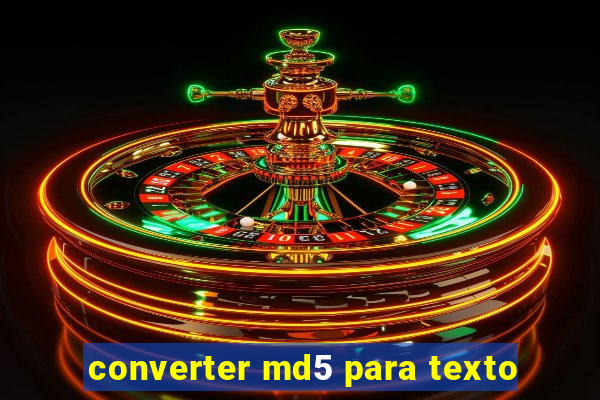 converter md5 para texto