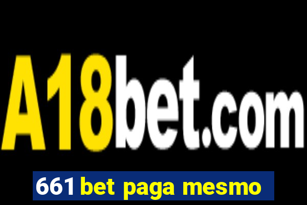 661 bet paga mesmo