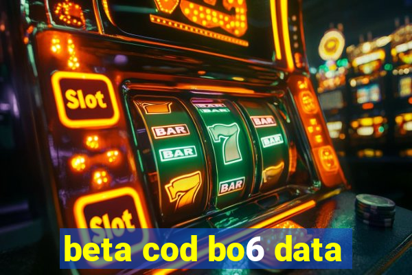 beta cod bo6 data