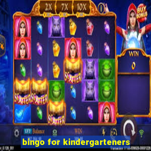 bingo for kindergarteners