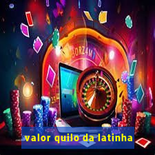 valor quilo da latinha